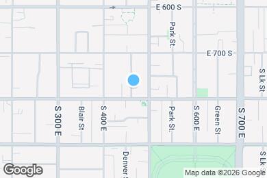 Map image of the property - 769 S Denver St