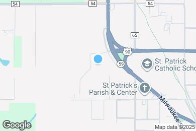 Map image of the property - Baldwin Farms Apartments