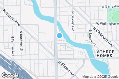 Map image of the property - 2911 N Western Ave