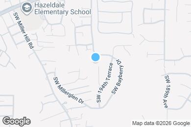 Map image of the property - 7501 SW 195th Pl