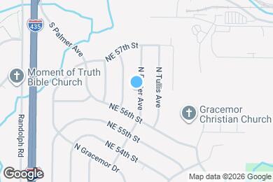 Map image of the property - 5620 N Potter Ave