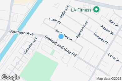 Map image of the property - Downey West Garden Apartments