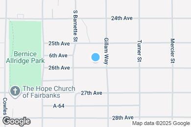 Map image of the property - 1114 26th Ave