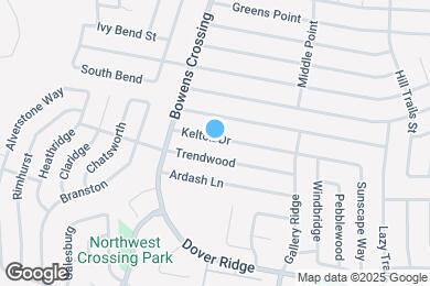 Map image of the property - 9918 Kelton Dr