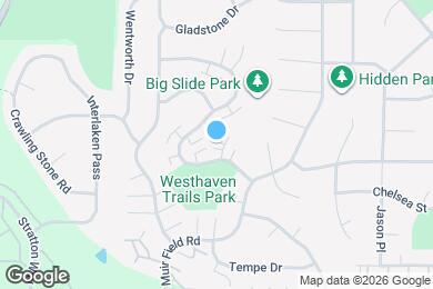 Map image of the property - 10 Mesa Ct
