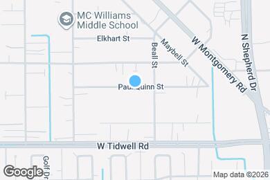 Map image of the property - 825 Paul Quinn St
