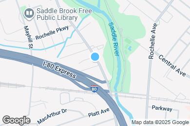 Map image of the property - 215 Saddle River Rd