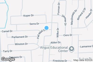 Map image of the property - 2758 Pall Mall Dr