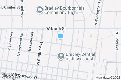 Map image of the property - 427 N Wabash Ave
