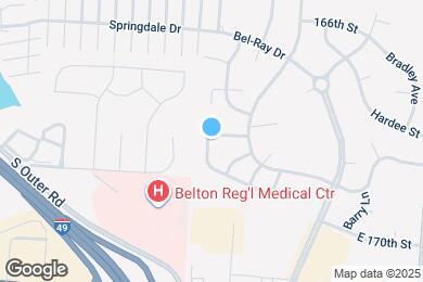 Map image of the property - 7802 E 170th St