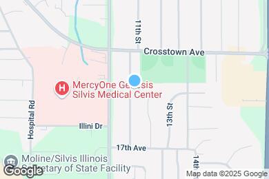 Map image of the property - 1417 11th St