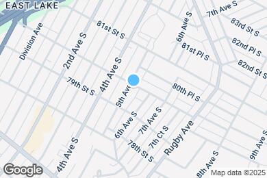 Map image of the property - 7933 5th Ave S
