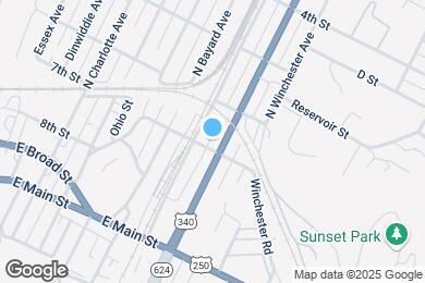 Map image of the property - 303 N Delphine Ave