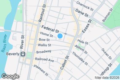 Map image of the property - 17 Bow St