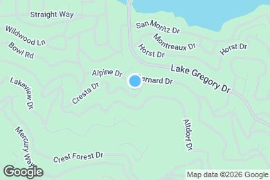 Map image of the property - 24166 Cresta Dr