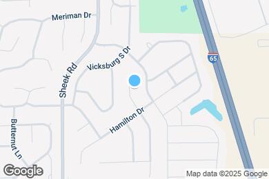 Map image of the property - 1345 Colony Park Cir
