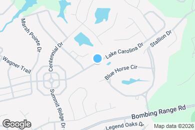 Map image of the property - 1964 Lake Carolina Dr