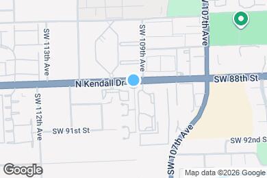 Map image of the property - 8909 SW 108th Ct