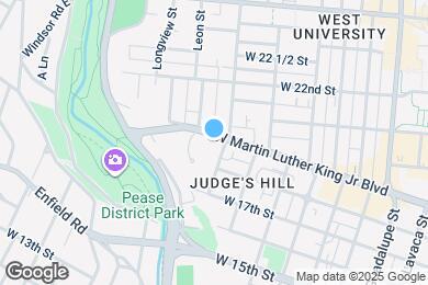Map image of the property - 1003 W Martin Luther King Jr Blvd