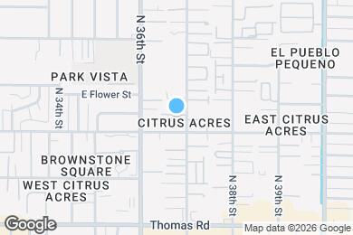Map image of the property - 3120 N 37th St