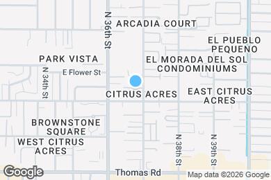 Map image of the property - Citrus on 37th Street