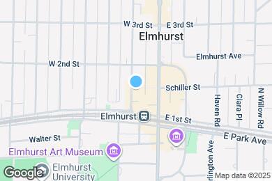 Map image of the property - 127 N Addison Ave