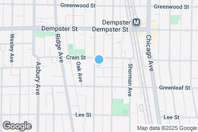 Map image of the property - 1135 Maple Ave