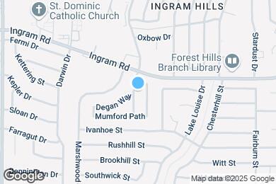 Map image of the property - 2714 Majestic Dr