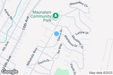 Map image of the property - 4494 Sierra Dr