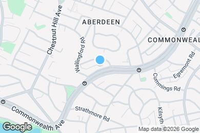 Map image of the property - 1743 Commonwealth Avenue