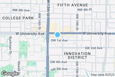 Map image of the property - 1220 SW 1st Ave