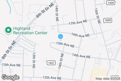 Map image of the property - 1391 15th Ave NE