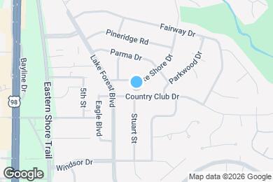 Map image of the property - 151 Country Club Dr