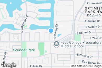 Map image of the property - 5609 S Spinnaker Rd