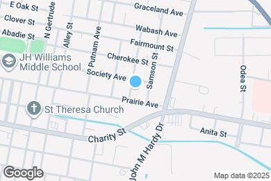 Map image of the property - 309 Laporte St