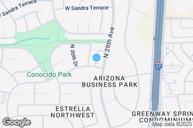 Map image of the property - 2910 W Marconi Ave