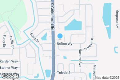 Map image of the property - 1433 Niobe Ct