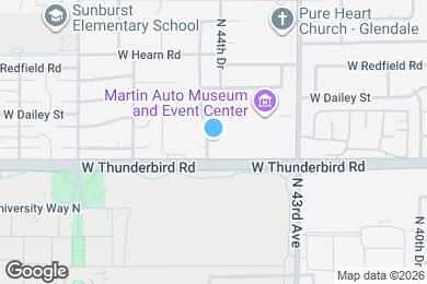 Map image of the property - 13815 N 45th Ave