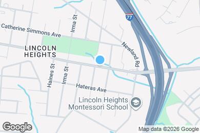 Map image of the property - 1518 Lasalle St
