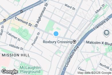 Map image of the property - 1474 Tremont St