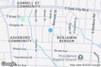 Map image of the property - 917 Reid St