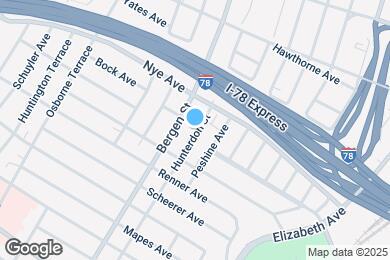 Map image of the property - 903 Hunterdon St
