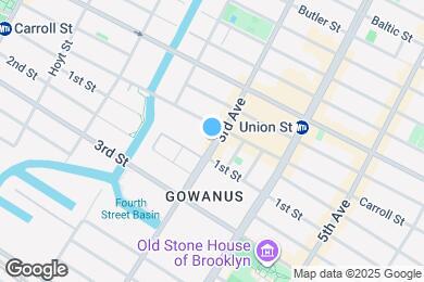 Map image of the property - 306 3rd Ave