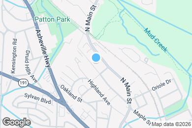 Map image of the property - 1310 Hyman Ave