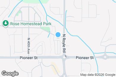Map image of the property - 4335 N 2nd Way