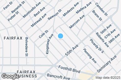Map image of the property - 5416 El Camile Ave