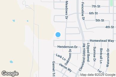 Map image of the property - 1920 Homestead Way