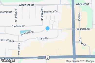 Map image of the property - 7345 W 157th St