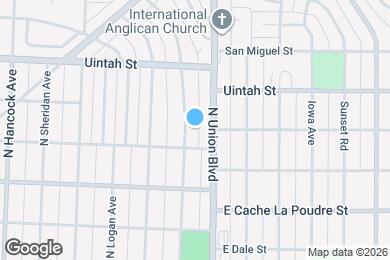 Map image of the property - 1011 N Meade Ave