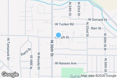 Map image of the property - 3019 N 35th St